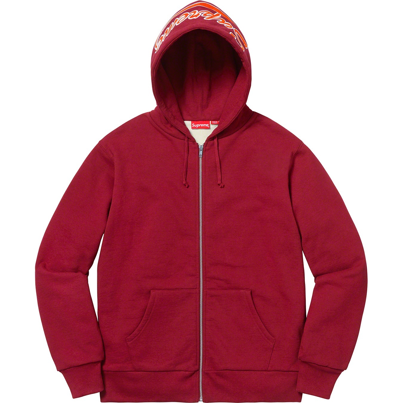 Thermal Zip Up Sweatshirt view 10
